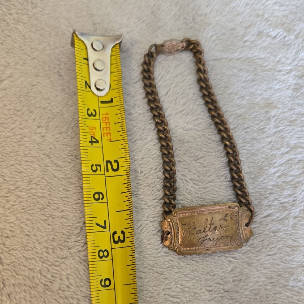 Vintage Gold-Tone Chain Bracelet - Picture 3 of 3